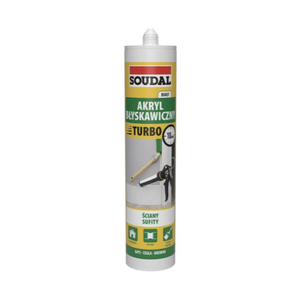 akryl blyskawiczny turbo soudal