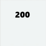 Zimny biały 200