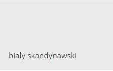 biały skandynawski