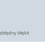 bezbłędny błękit