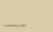 cudowny beż