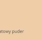 matowy puder