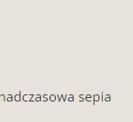 ponadczasowa sepia
