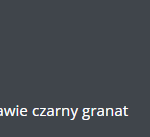 prawie czarny granat