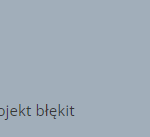projekt błękit