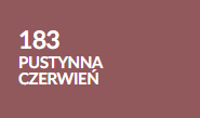 pustynna czerwień