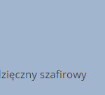 wdzięczny szafirowy