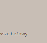 zawsze beżowy