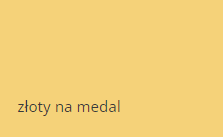 złoty na medal