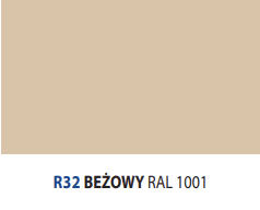 Beżowy połysk