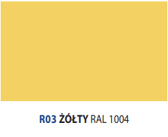 Żółty połysk