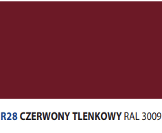 Czerwony tlenkowy połysk