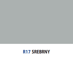 Srebrny półmat