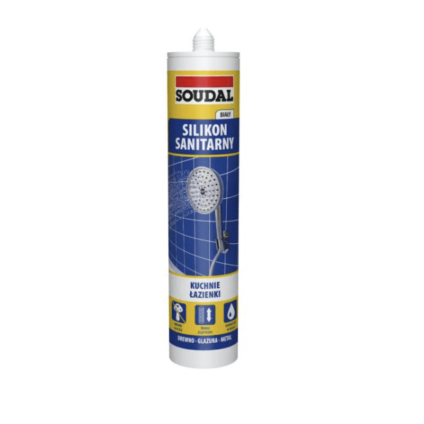silikon sanitarny soudal