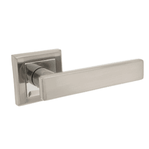 Klamka JETTA rozeta kwadratowa nikiel chrom