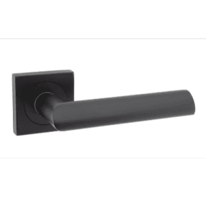 Klamka MATI rozeta kwadratowa czarna