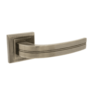 Klamka ULTRA rozeta kwadratowa patyna