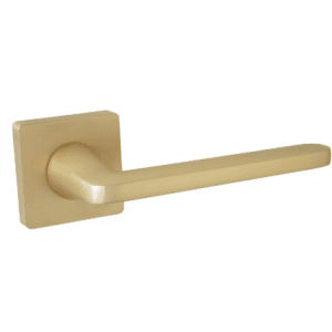 Klamka VENA rozeta kwadratowa satyna mosiądz