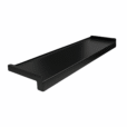 Parapet aluminiowy Czarny RAL 9005-min