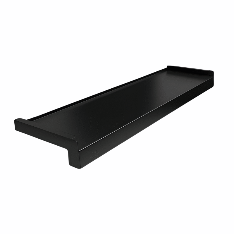 Parapet aluminiowy Czarny RAL 9005-min