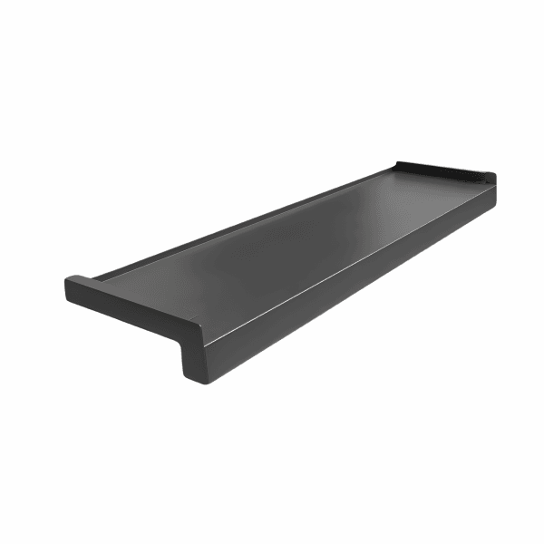 Parapet stalowy Antracyt RAL 7016 Piasek-min Parapet stalowy Antracyt RAL 7016 Piasek-min