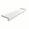 Parapet stalowy Biały RAL 9016-min