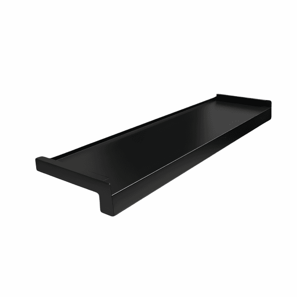 Parapet stalowy Czarny RAL 9005-min Parapet stalowy Czarny RAL 9005-min