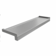 Parapet stalowy Srebrny RAL 9006-min