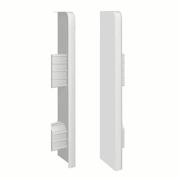 Zaślepki do listew Plastikowe Espumo ESP202 Jasnoszare komplet Lewa+Prawa 1 Zaślepki do listew Plastikowe Espumo ESP202 Jasnoszare komplet Lewa+Prawa 1