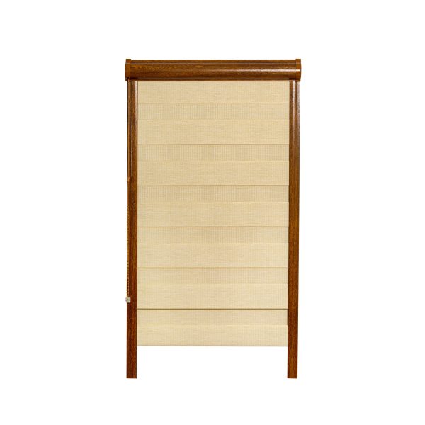 blinds roll day night, isolated on white blinds roll day night, isolated on white