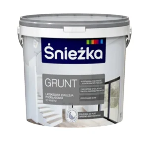 Lateksowa emulsja podkładowa grunt