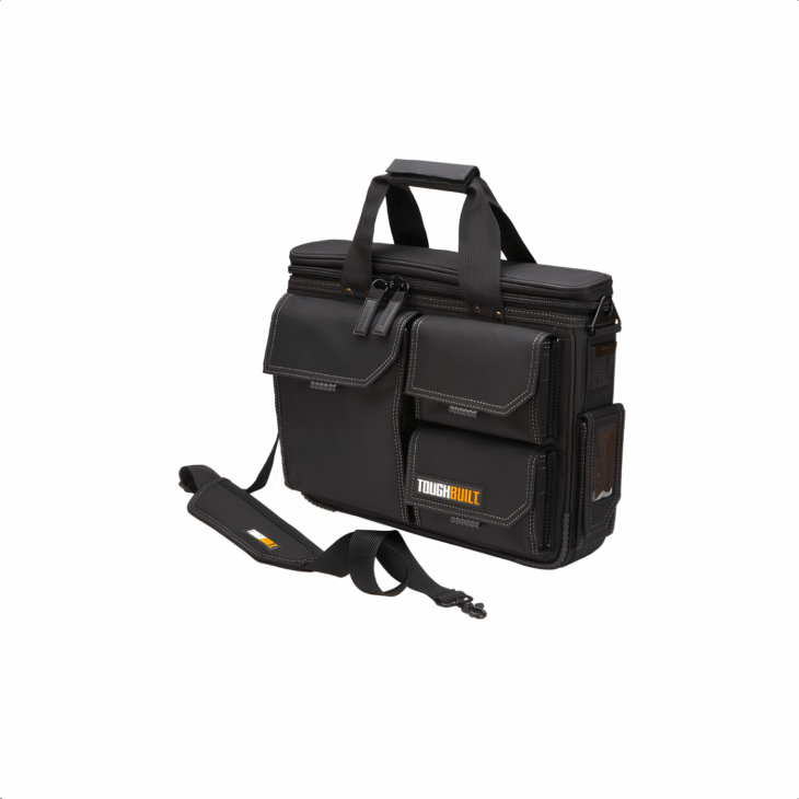 Quick Access Laptop Bag + Shoulder Strap - Medium-min