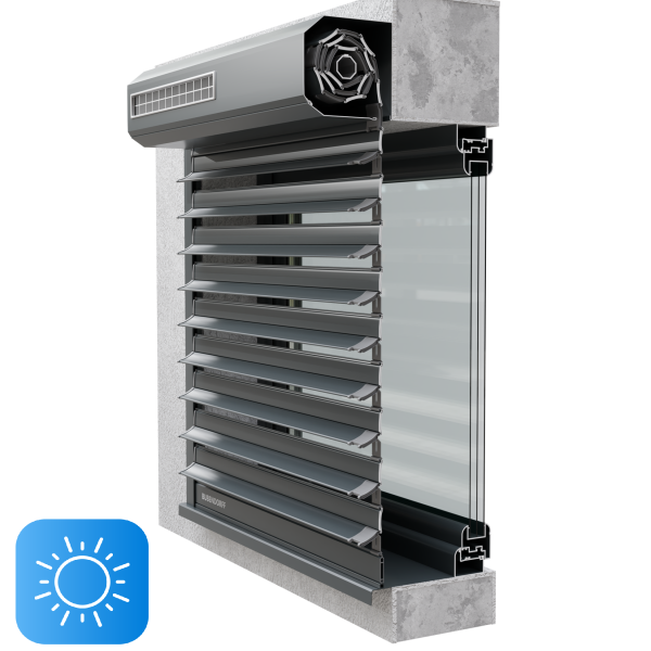 Roleta z funkcją żaluzji Bubendorff Roleta z funkcją żaluzji Bubendorff