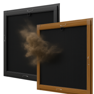 Moskitiery antypyłowa / antyalergiczna na okna na parterze Sendom