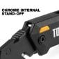 ToughBuilt nóż trapezowy składany subkompaktowy TB-H4-12-C — TB-H4-12-C: infografika produktu.