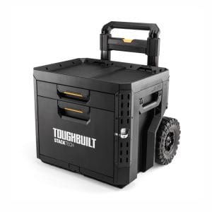 ToughBuilt Skrzynia narzędziowa na kółkach z 2 szufladami StackTech TB-B1-D-R92-BEA