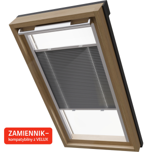 Roleta plisowana przyciemniająca na okna dachowe do Sendom tańszy zamiennik