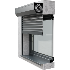 Roleta zewnętrzna montowana na ścianę