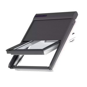 Roleta zewnętrzna solarna aluminiowa termoizolująca VELUX do okien dachowych