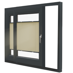 Roleta plisowana SLIM do okien przesuwnych